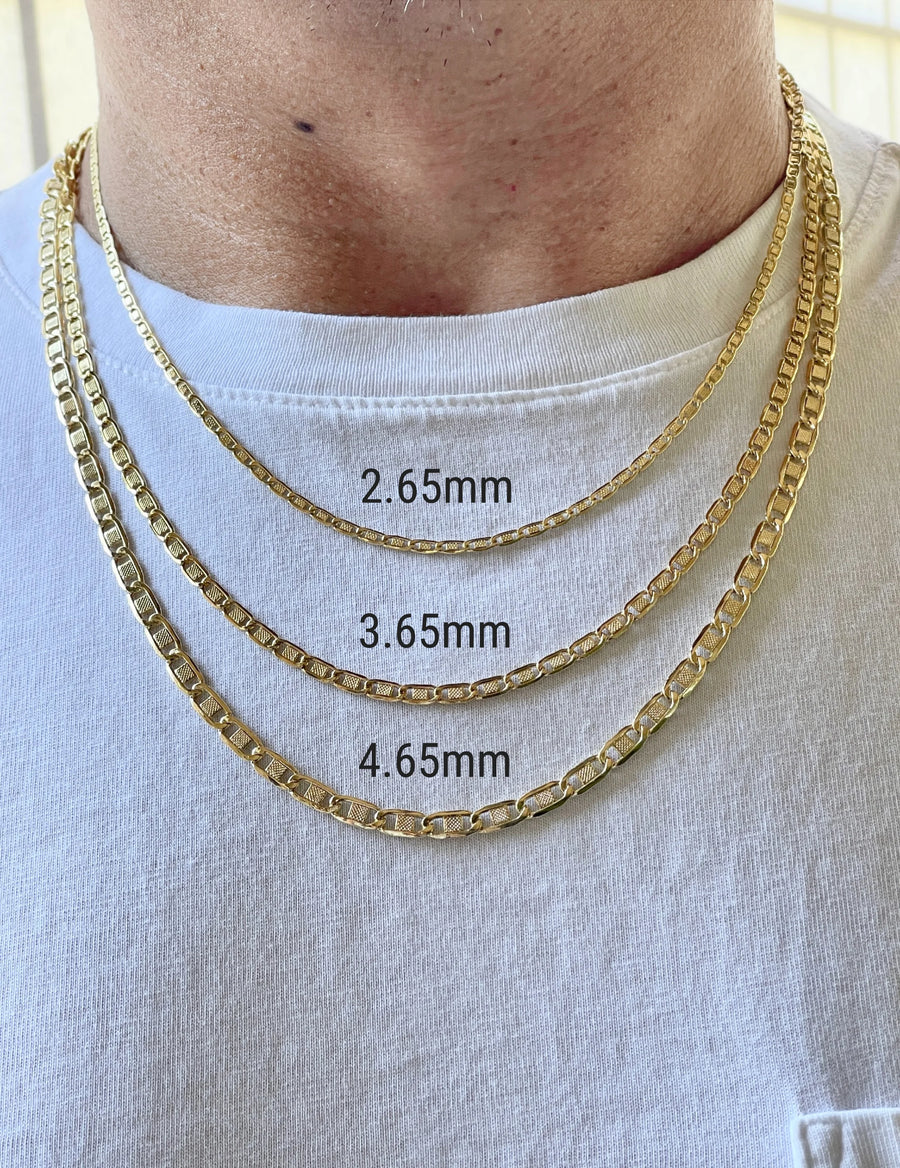 gold valentino chain