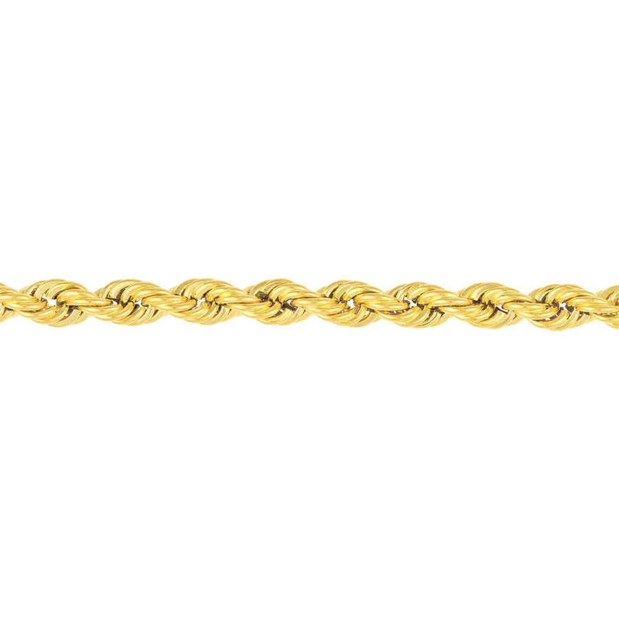 gold rope bracelet