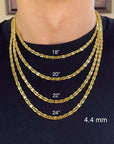 mens real 14k gold chain