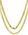 14K Real Gold Cuban Link Chain