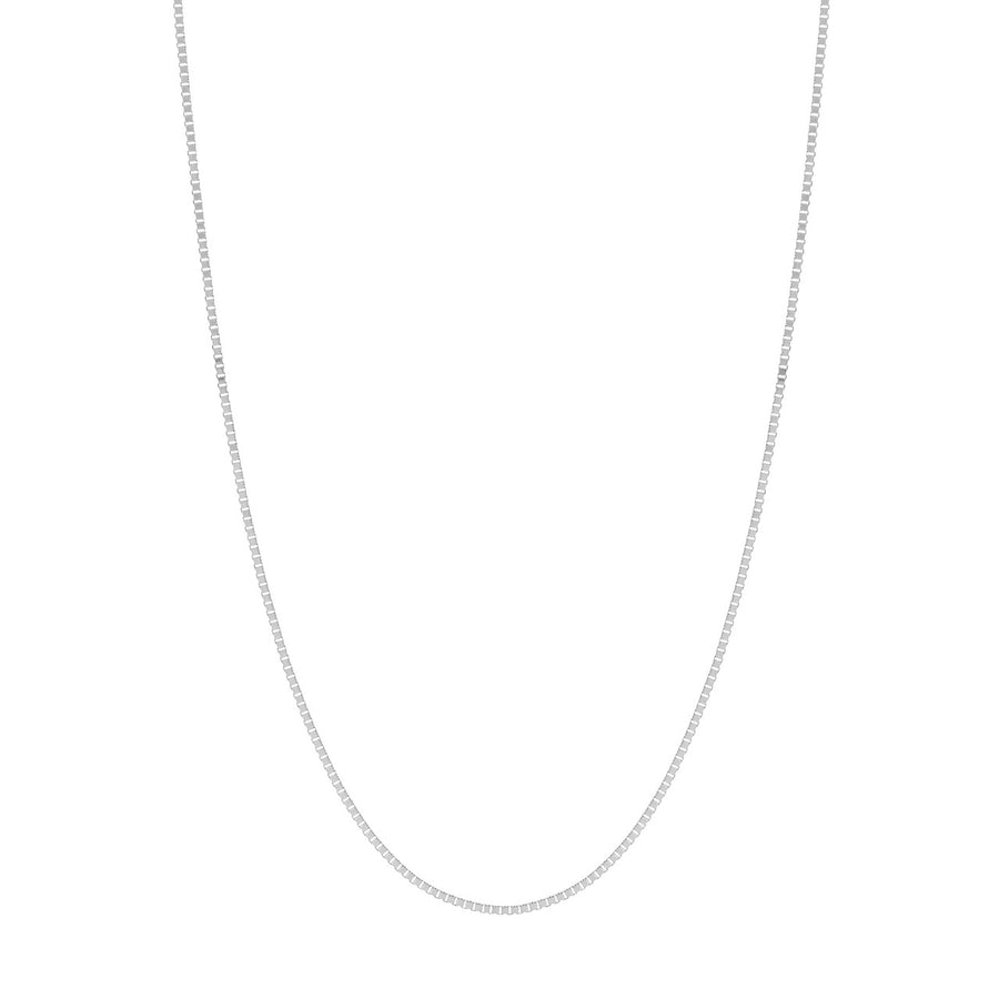 white gold adjustable chain