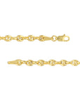 14k gold mariner necklace
