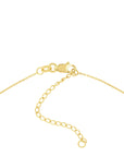 infinity necklace, gold 14k