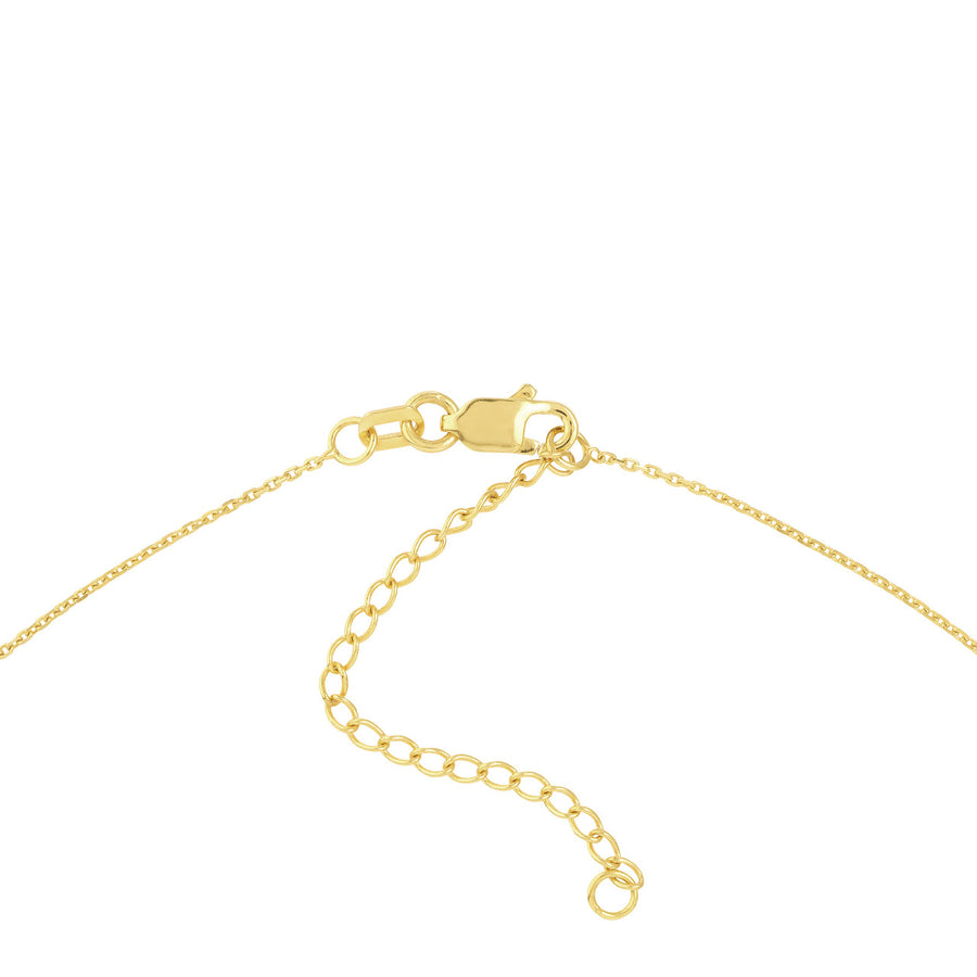 infinity necklace, gold 14k