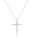 women's real gold cross necklace