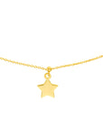 gold star necklace choker