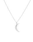 moon crescent necklace