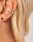 14K Solid Gold Star Stud Earrings, Gold Star Earrings, Small Star Earrings, Celestial Earrings, 14K Gold Studs, Small Gold Studs, 14K Gold Stud Earrings, Small Stud Earrings, Dainty Gold Earrings, Delicate Earrings, Minimalist Earrings, 14K Gold Earrings For Women, Real Gold Earrings, Solid Gold Earrings