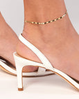 Real 14K Solid Gold Valentino Chain Anklet, Solid Gold Anklet, Anklets For Women, Gold Ankle Bracelet, Adjustable Anklet, Minimalist Anklet, 14K Gold Anklet, Dainty Anklet, Mirror Chain Anklet, Foot Bracelet, Foot Chain Bracelet, Delicate Anklet, Gold Chain Anklet, 14K Gold Jewelry For Women.