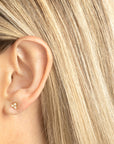 Solid 14K Real Gold Diamond Trinity Stud Earrings , Diamond Stud Earrings, Diamond Earrings, 14K Gold Studs, Small Gold Studs, Small Stud Earrings, Yellow Gold Earrings, White Gold Earrings, Rose Gold Earrings, Geometric Earrings, Triangle Earrings, 14K Gold Earrings, Unique Earrings, 14kt Gold Earrings, Real Gold Earrings, Dainty Gold Earrings, Minimalist Earrings, Delicate Earrings For Women.