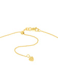 14k gold heart necklaces