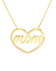 mother's heart necklace