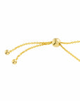 Real 14K Solid Gold Love Bracelet
