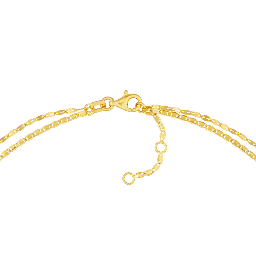 14k gold valentino chain