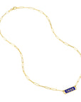 real gold bar necklace