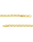 14K Real Gold Minimalist Rolo Chain Anklet