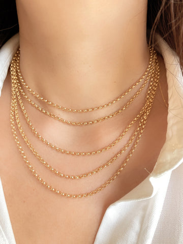 chain choker necklace