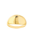 Real 14K Solid Gold Dome Ring