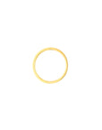 Real 14K Solid Gold Enamel Band Ring